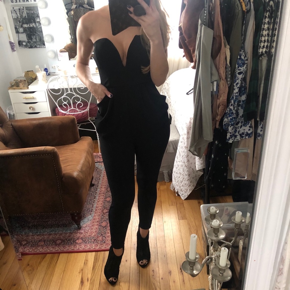 Boutique Black Romper